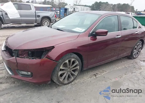 2014 Honda Accord Sport из США, поврежденный, VIN 1HGCR2F57EA079333